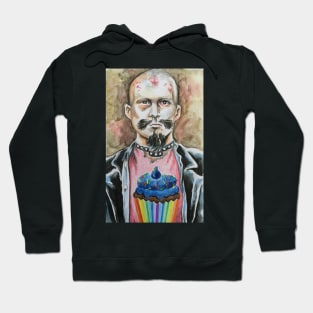 fun and frolic with GG Allin punk hardcore scum cupcakes Hoodie